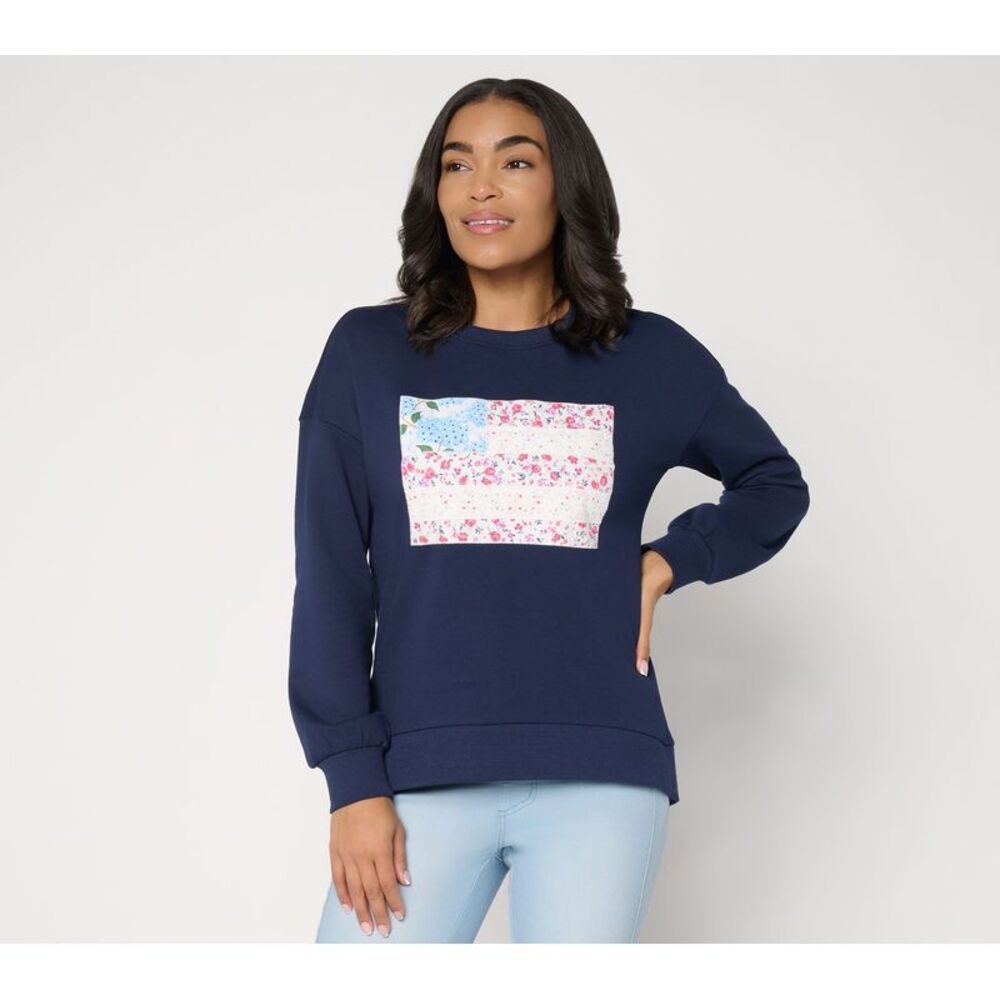 Belle by Kim Gravel Women's Top Plus Sz 1X Make Your Selection: Blue